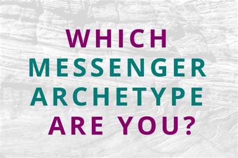 The Messenger Archetype Master Class .